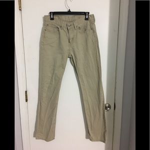 Levi straus size 31x32 khaki jeans